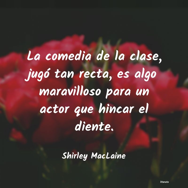 frases de Shirley MacLaine
