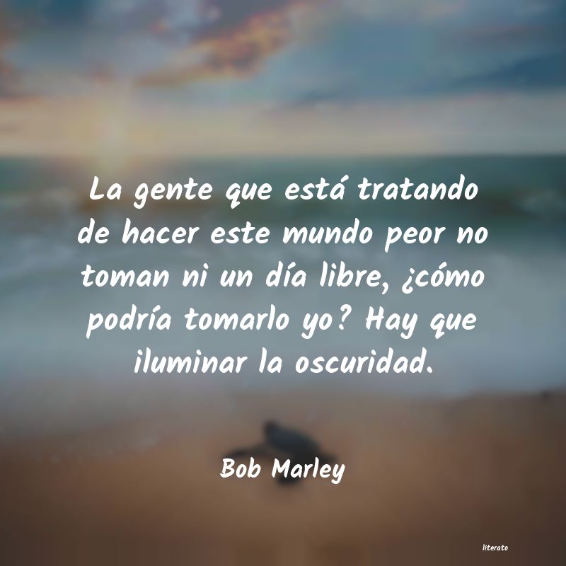 frases de Bob Marley