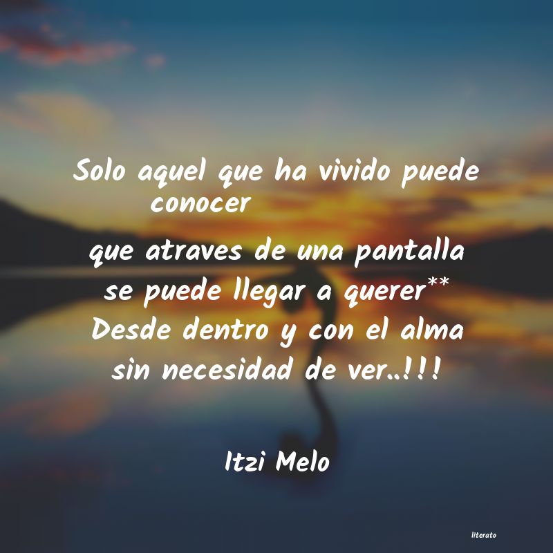 querer conocer