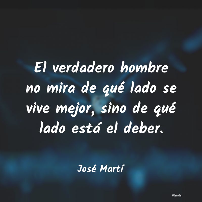 la igualdad del hombre segun jose marti