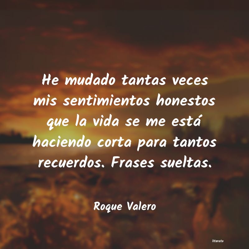 Frases de Roque Valero