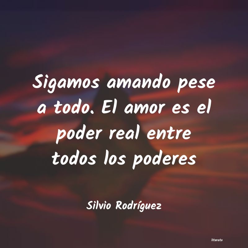 Frases de Silvio Rodríguez