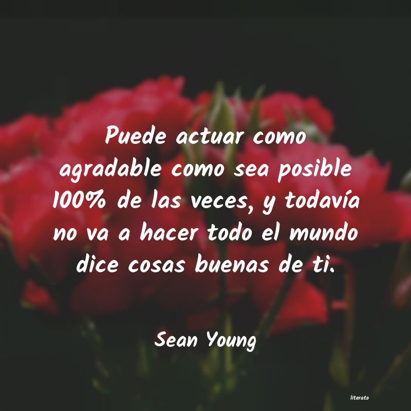 Frases de Sean Young