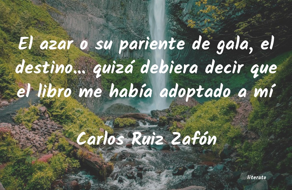 frases de Carlos Ruiz Zafón