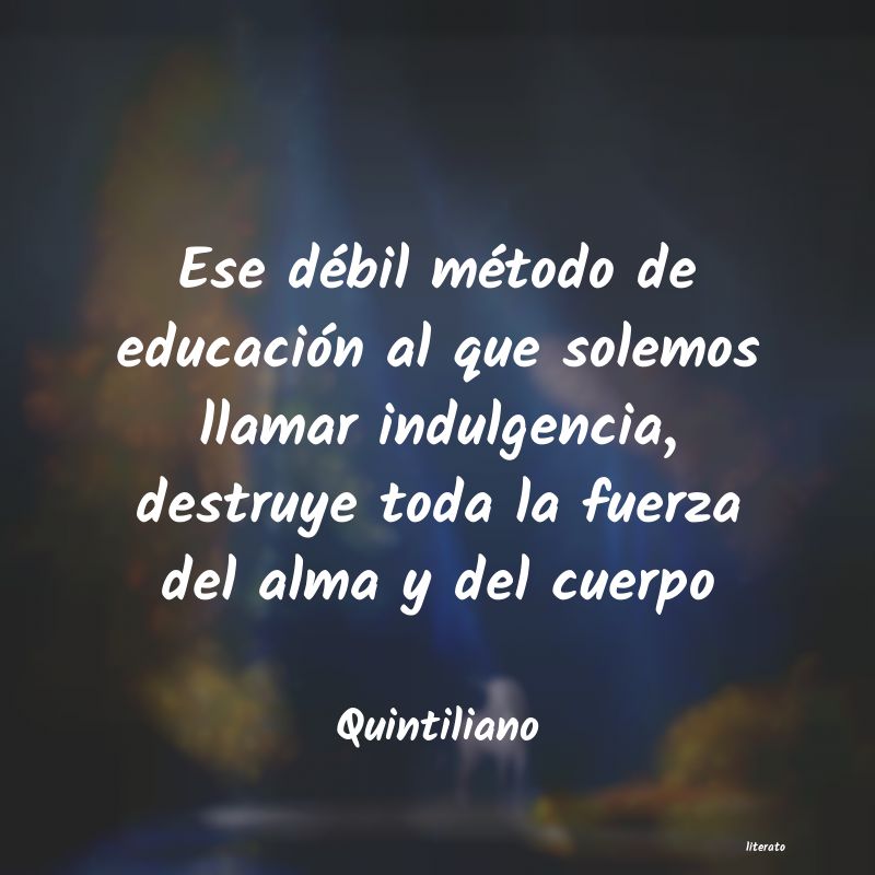 frases de Quintiliano