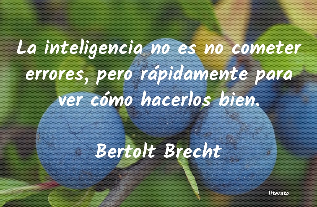 Frases de Bertolt Brecht