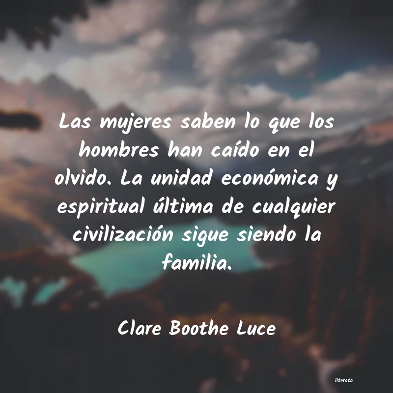 <ol class='breadcrumb' itemscope itemtype='http://schema.org/BreadcrumbList'>
<li itemprop='itemListElement'><a href='/autores/'>Autores</a></li>
<li itemprop='itemListElement'><a href='/autor/clare_boothe_luce/'>Clare Boothe Luce</a></li>
</ol>