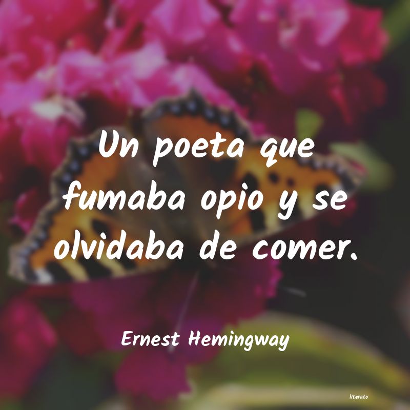 Frases de Ernest Hemingway