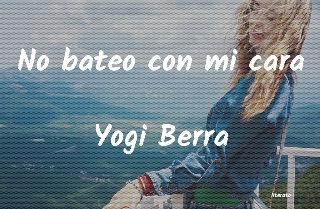 frases de Yogi Berra