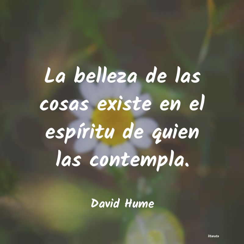 frases de David Hume