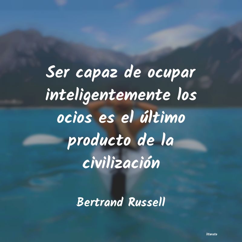 frases de Bertrand Russell