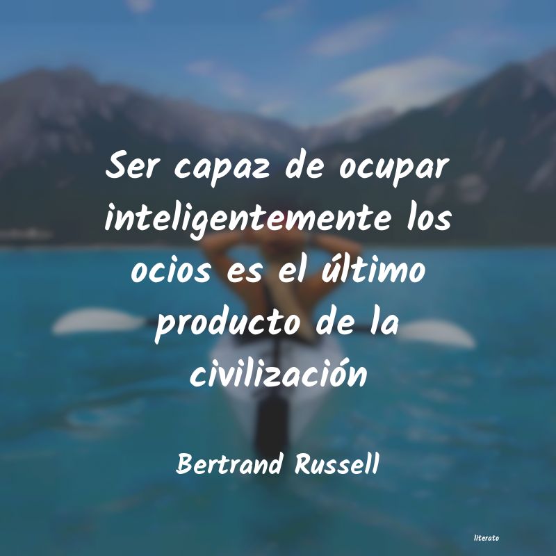 Frases de Bertrand Russell