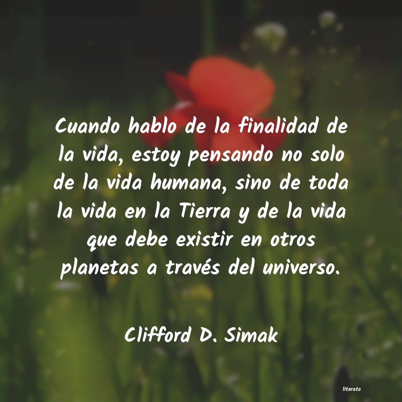 frases de Clifford D. Simak
