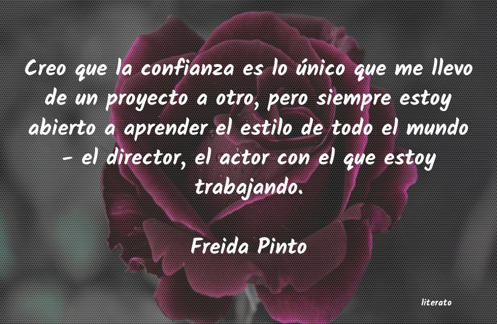 Frases de Freida Pinto