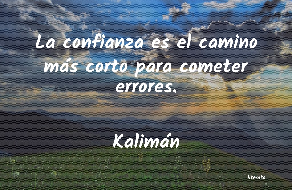 Frases de Kalimán