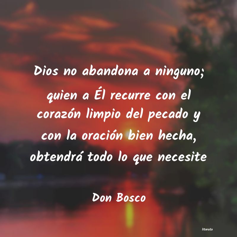 Frases de Don Bosco