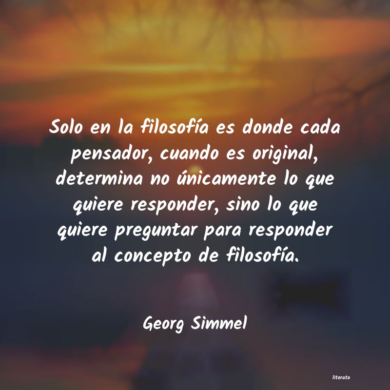 Frases de Georg Simmel