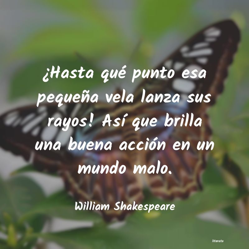 frases de William Shakespeare