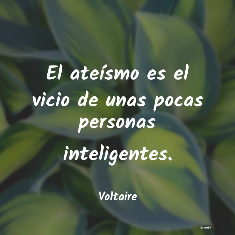 Frases de Voltaire