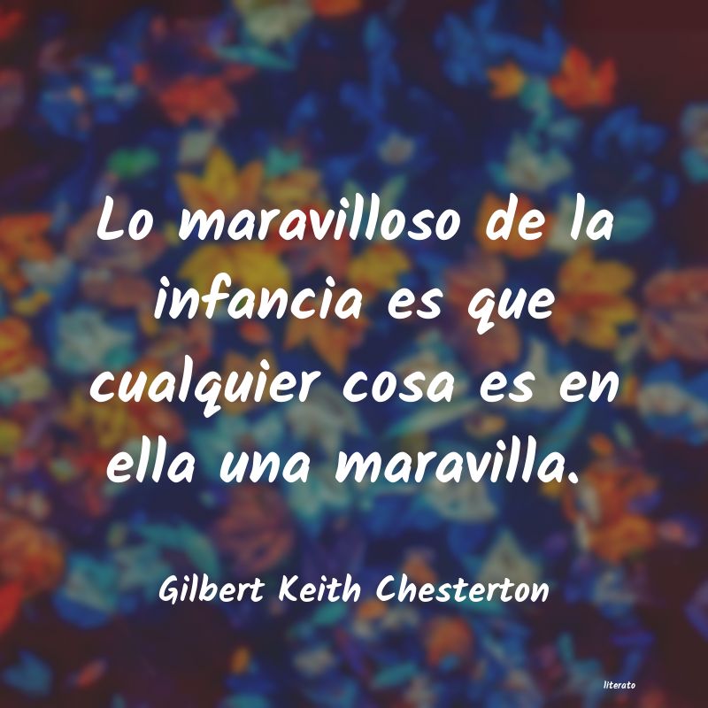 Frases de Gilbert Keith Chesterton