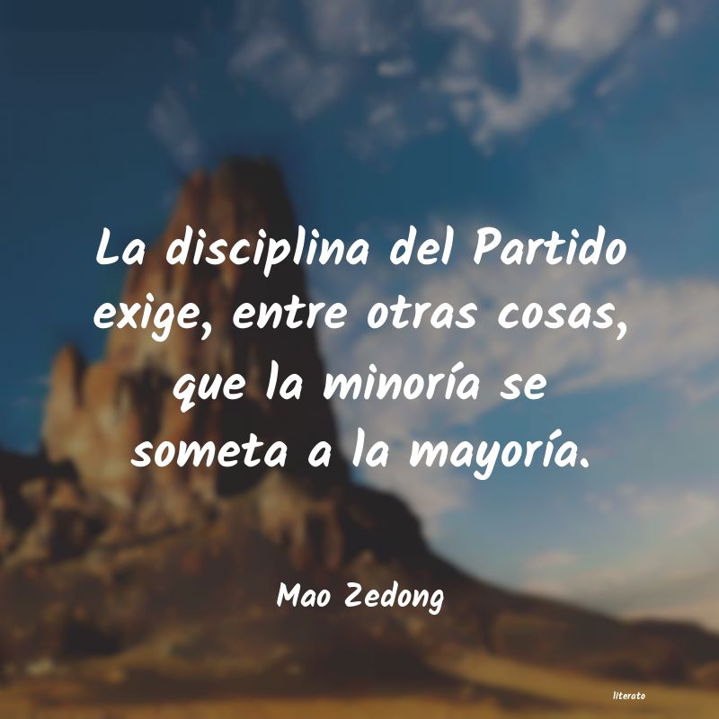 frases de Mao Zedong