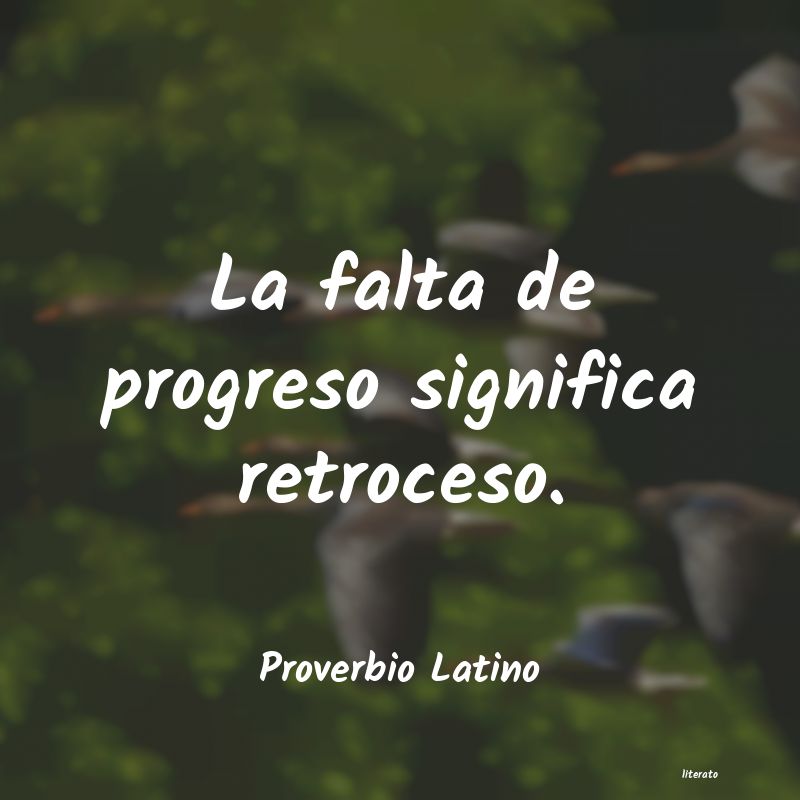 Frases de Proverbio Latino