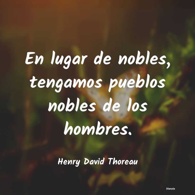 frases de Henry David Thoreau