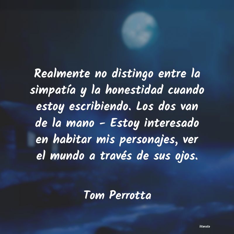 frases de Tom Perrotta