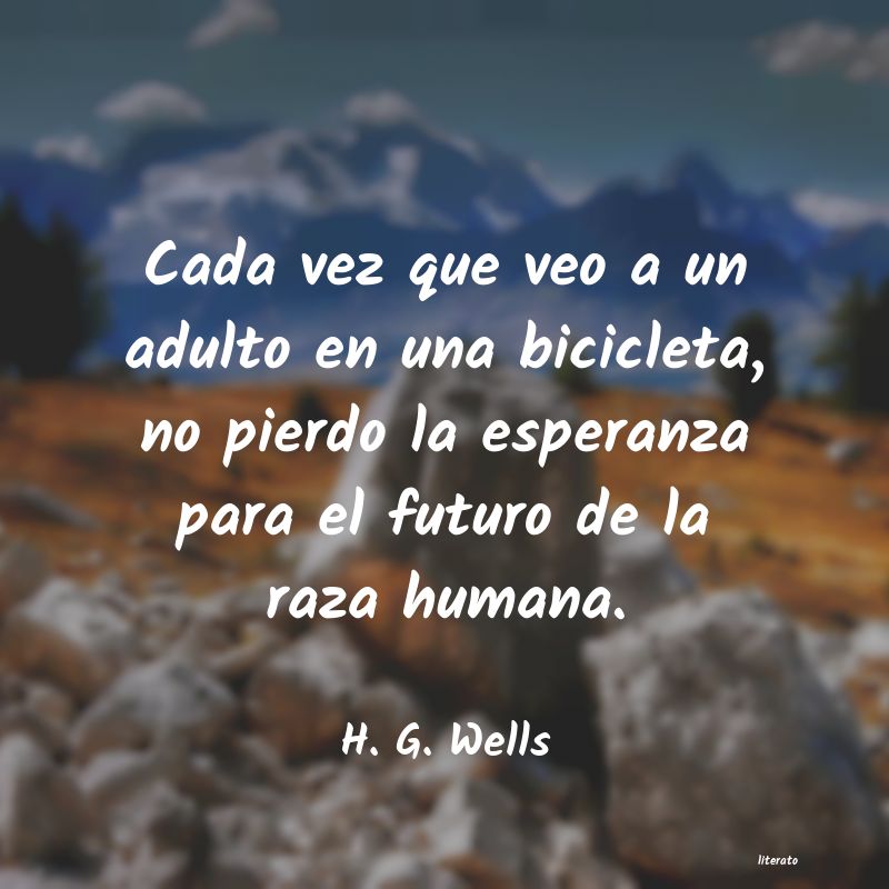 frases de H. G. Wells