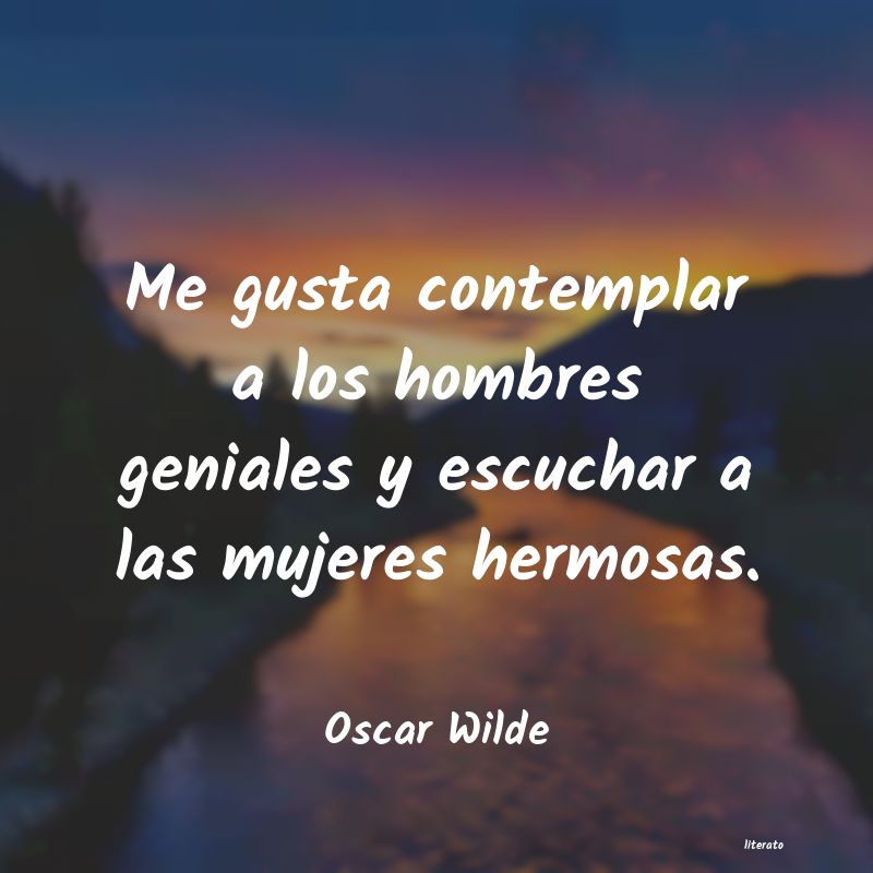 Frases de Oscar Wilde