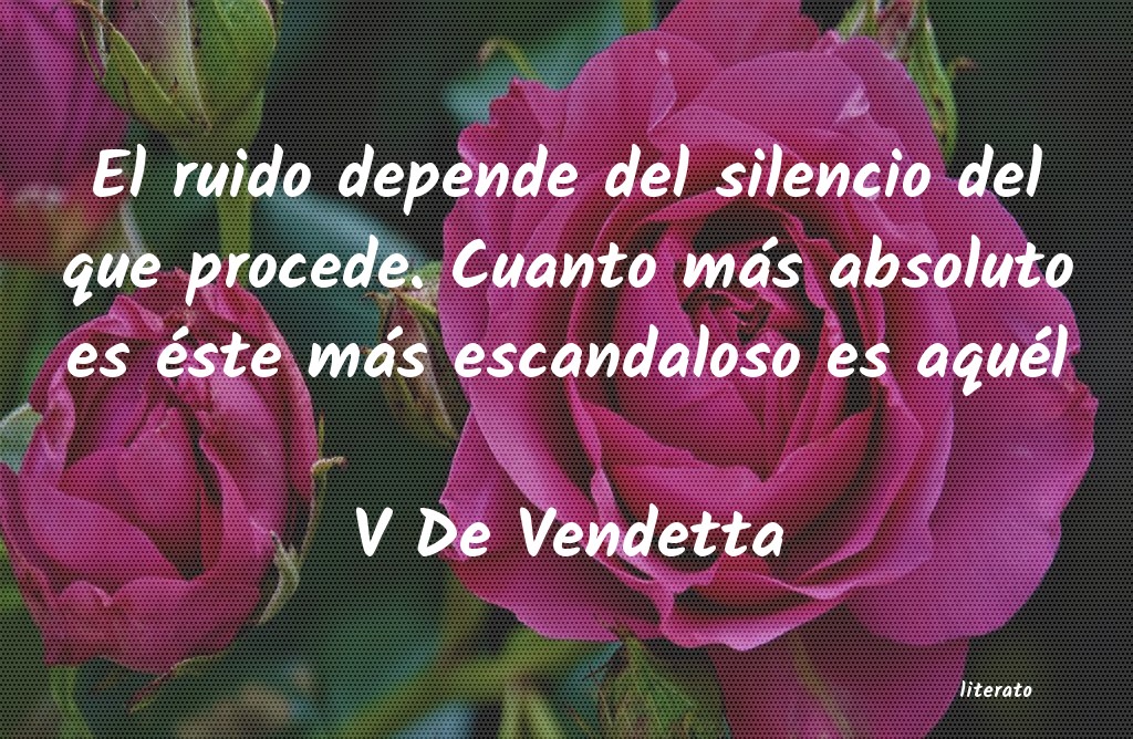 Frases de V De Vendetta