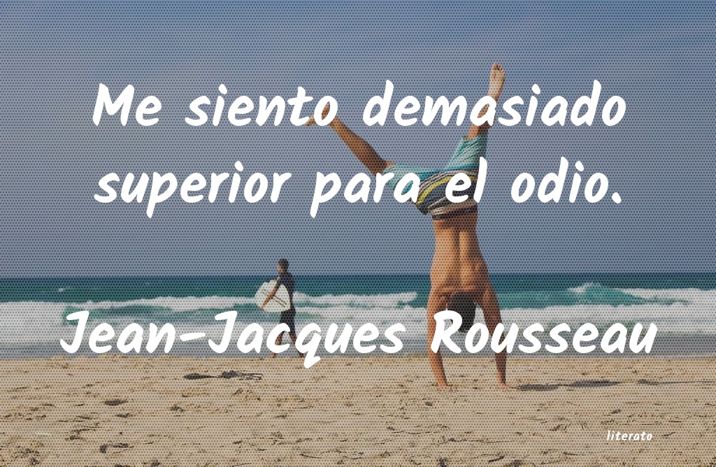 Frases de Jean-Jacques Rousseau