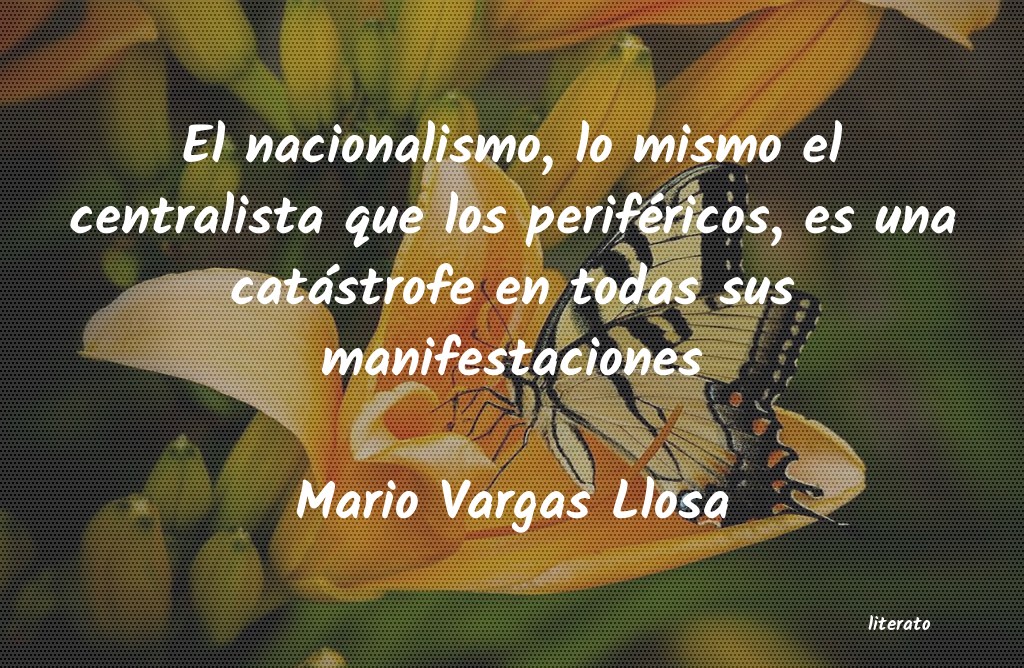 Frases de Mario Vargas Llosa