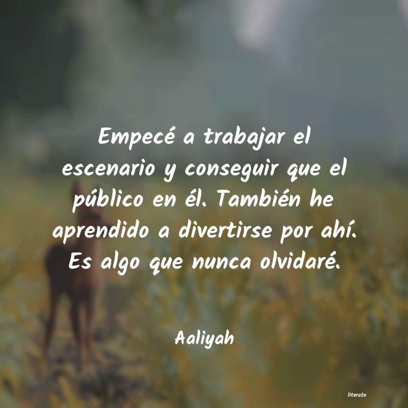 frases de Aaliyah