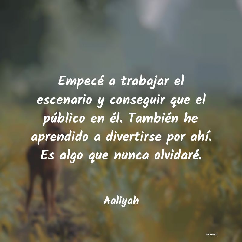 Frases de Aaliyah