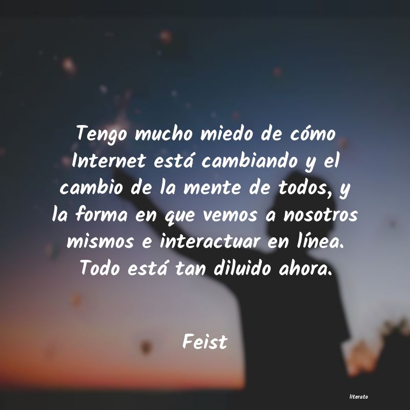frases de Feist