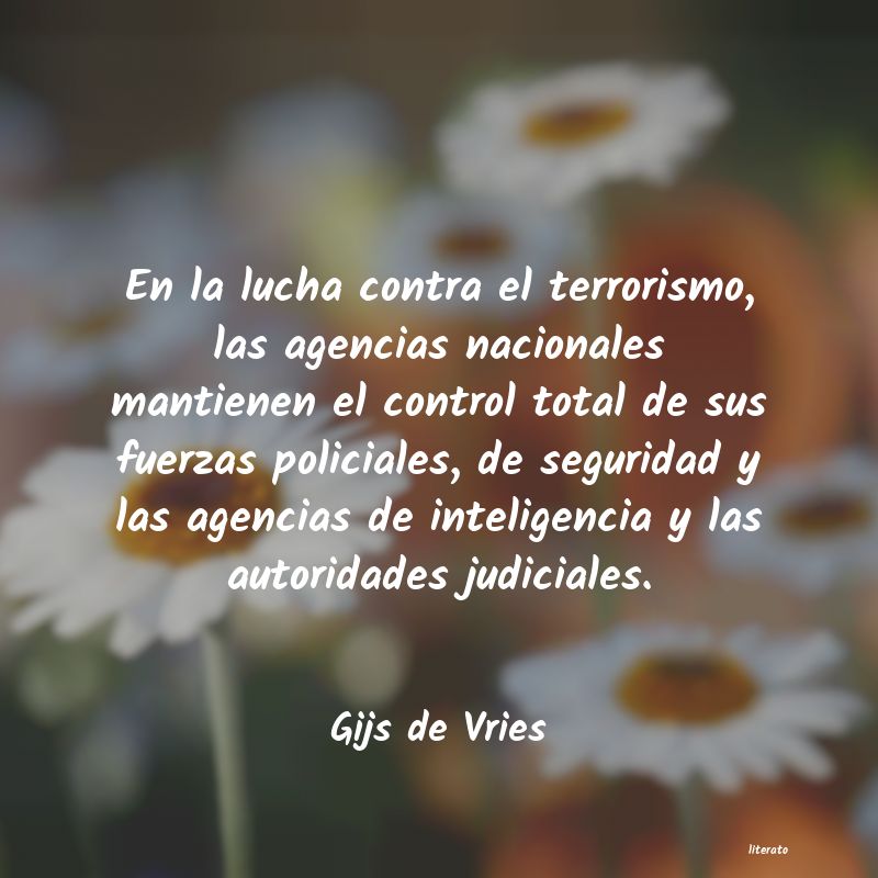 frases de Gijs de Vries