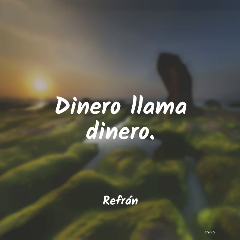 Frases de Refrán