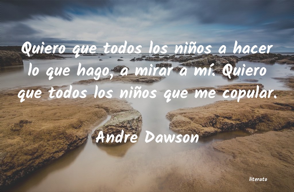 Frases de Andre Dawson