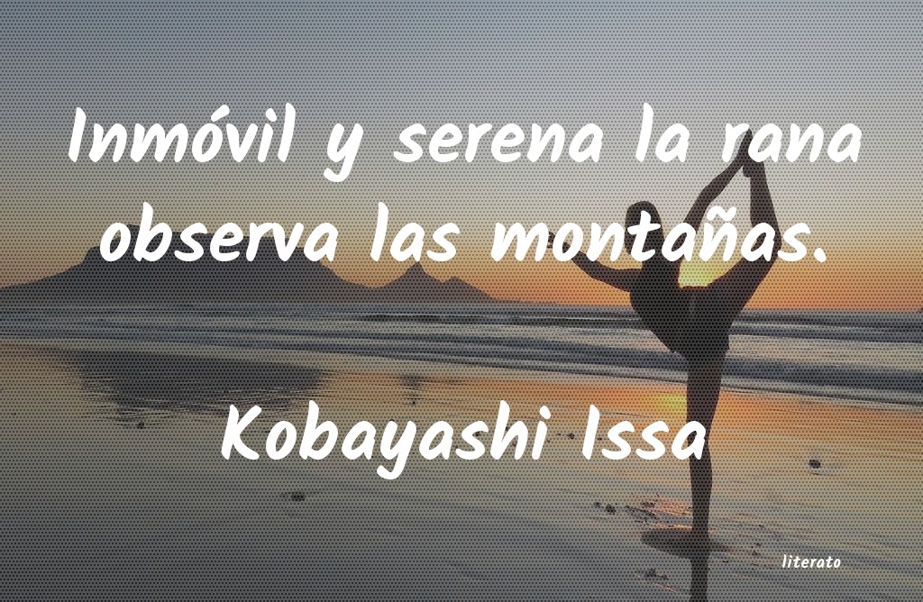 Frases de Kobayashi Issa