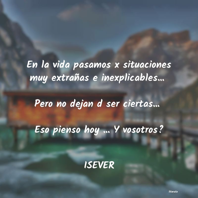 Frases de ISEVER