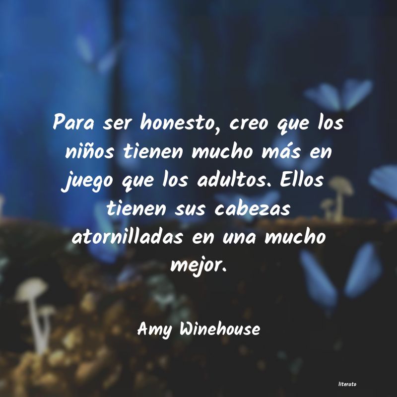 frases de Amy Winehouse