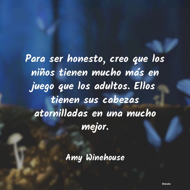 Frases de Amy Winehouse