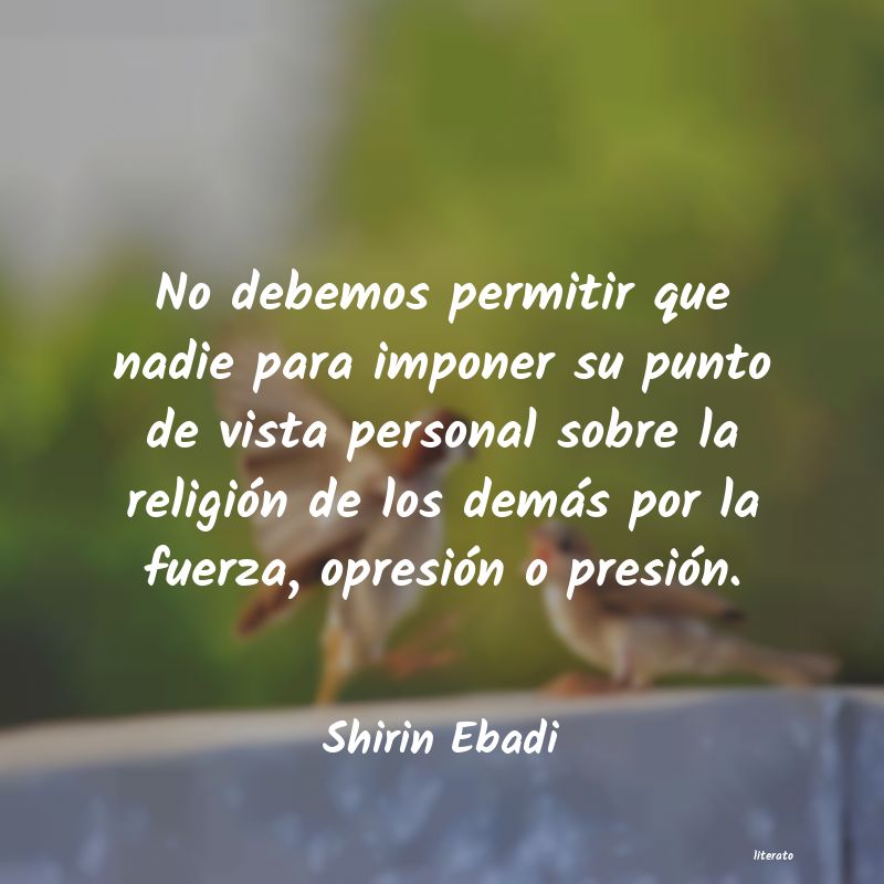 frases de Shirin Ebadi