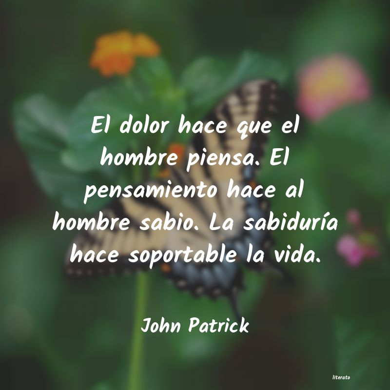 Frases de John Patrick