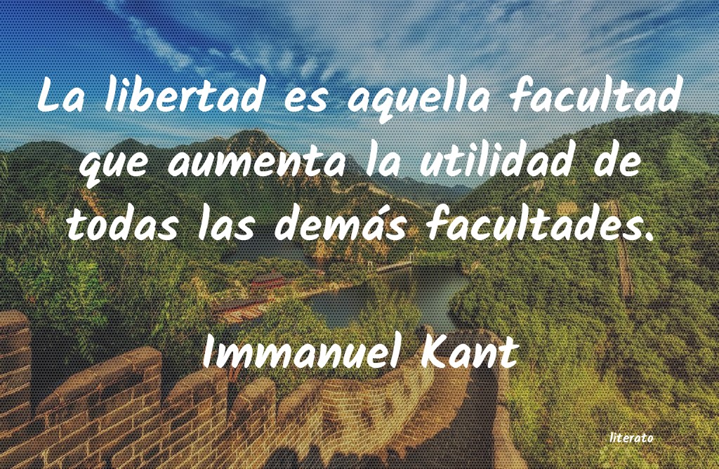 Frases de Immanuel Kant