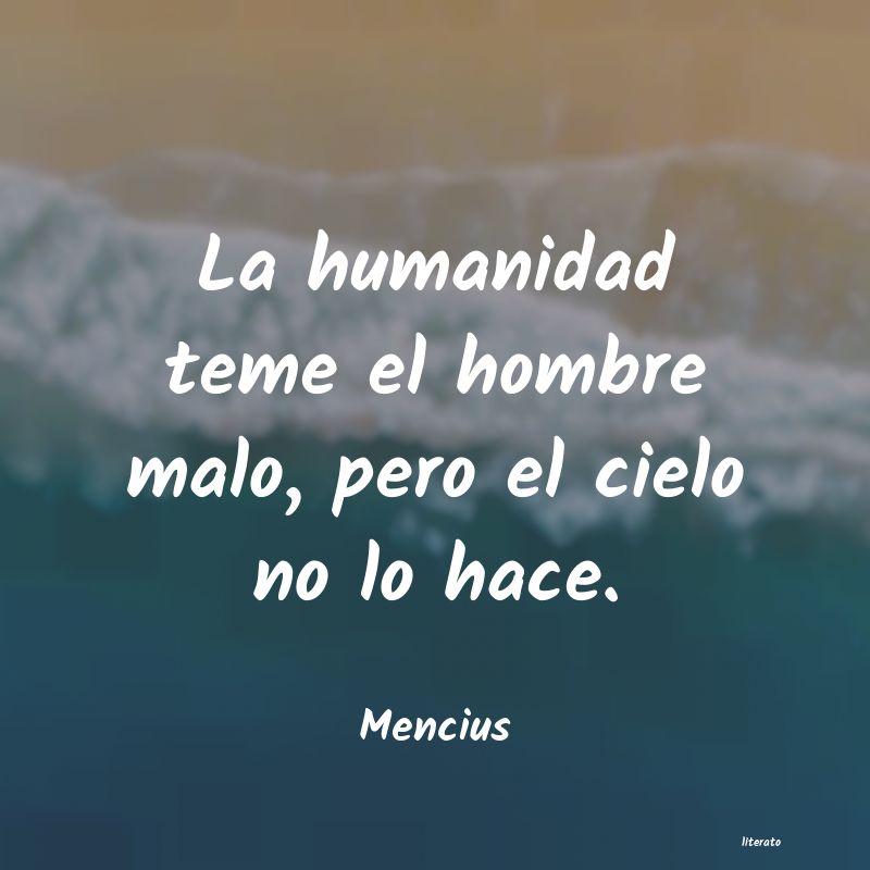 Frases de Mencius