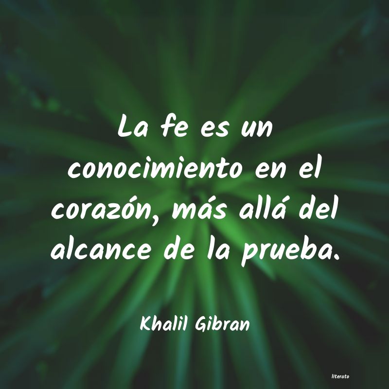 Frases de Khalil Gibran