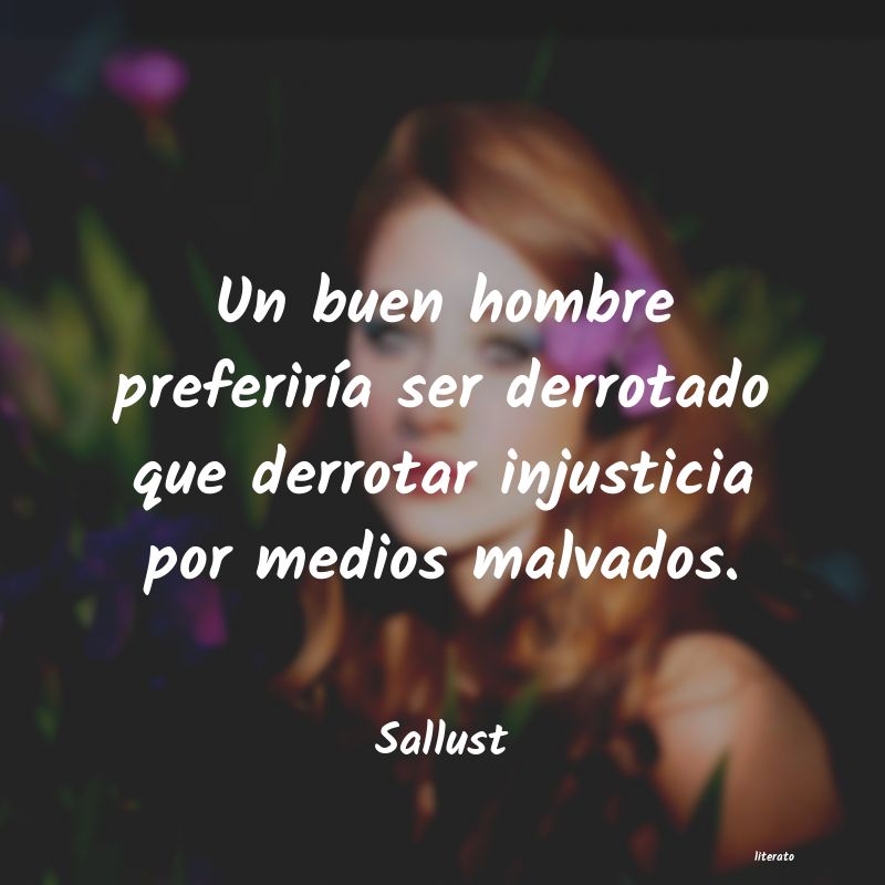 Frases de Sallust