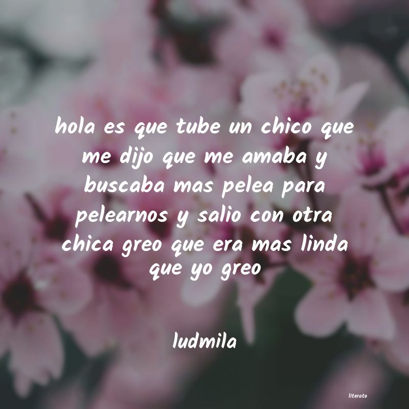 Frases de ludmila